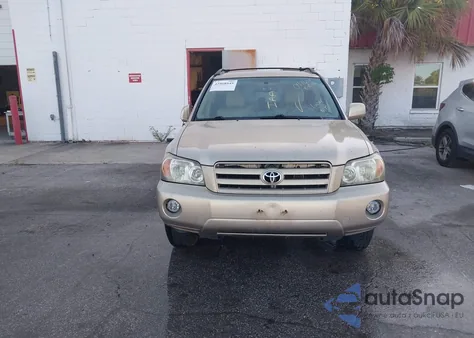 2005 Toyota Highlander V6 из США, поврежденный, VIN JTEDP21A250047632